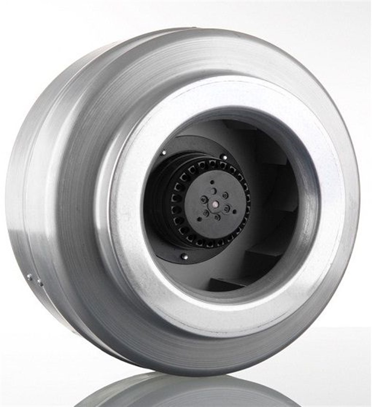 Dündar CK15-E1 Kanal Tipi Metal Radyal Yuvarlak Fan 550 m³ 2400 RPM