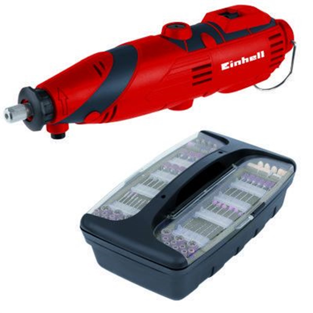 Einhell TC-MG 135 E Mini Taşlama ve Gravür Seti 189 Parça
