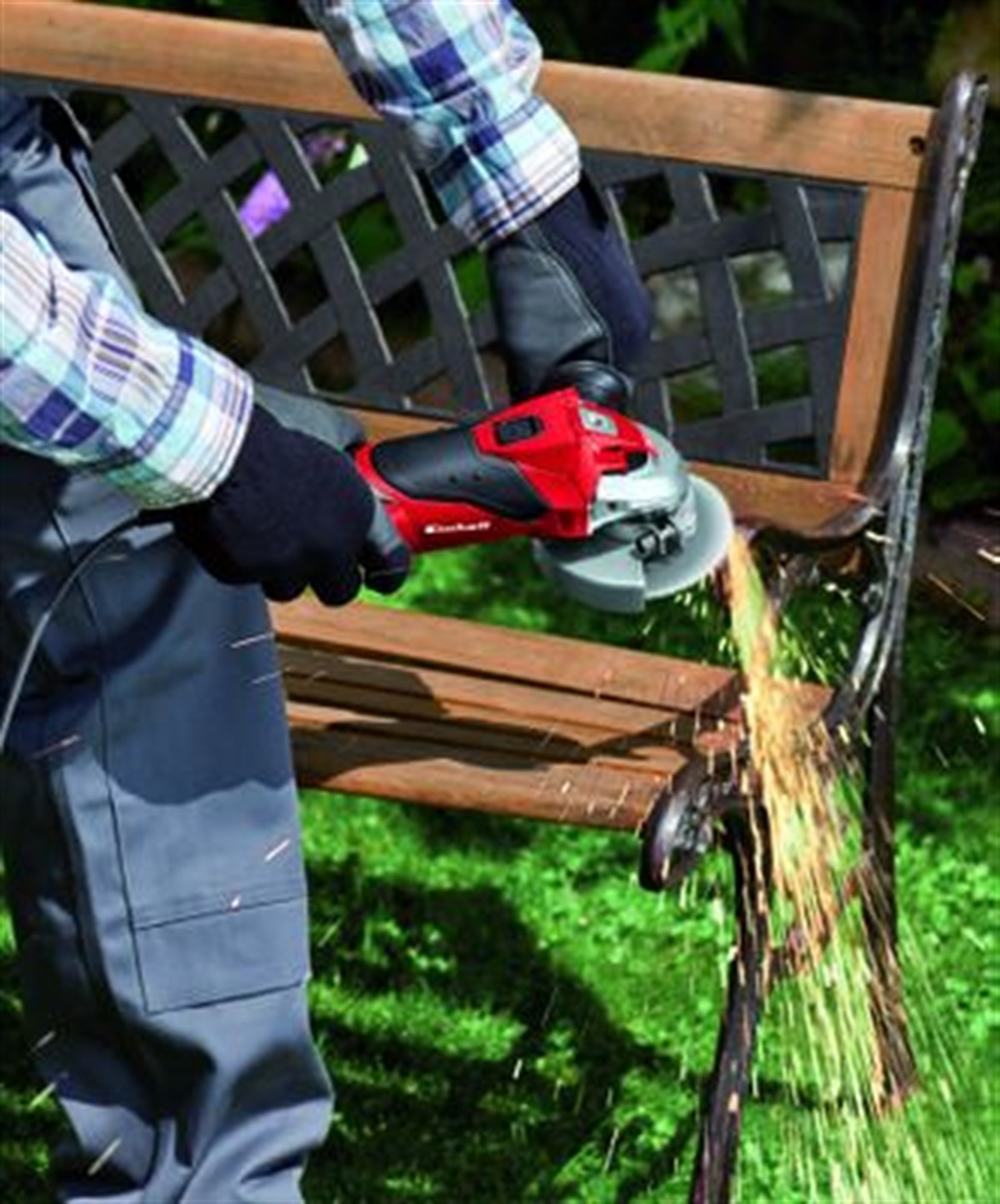 Einhell TE-AG 125 CE Devir Ayarlı Avuç İçi Taşlama Makinesi
