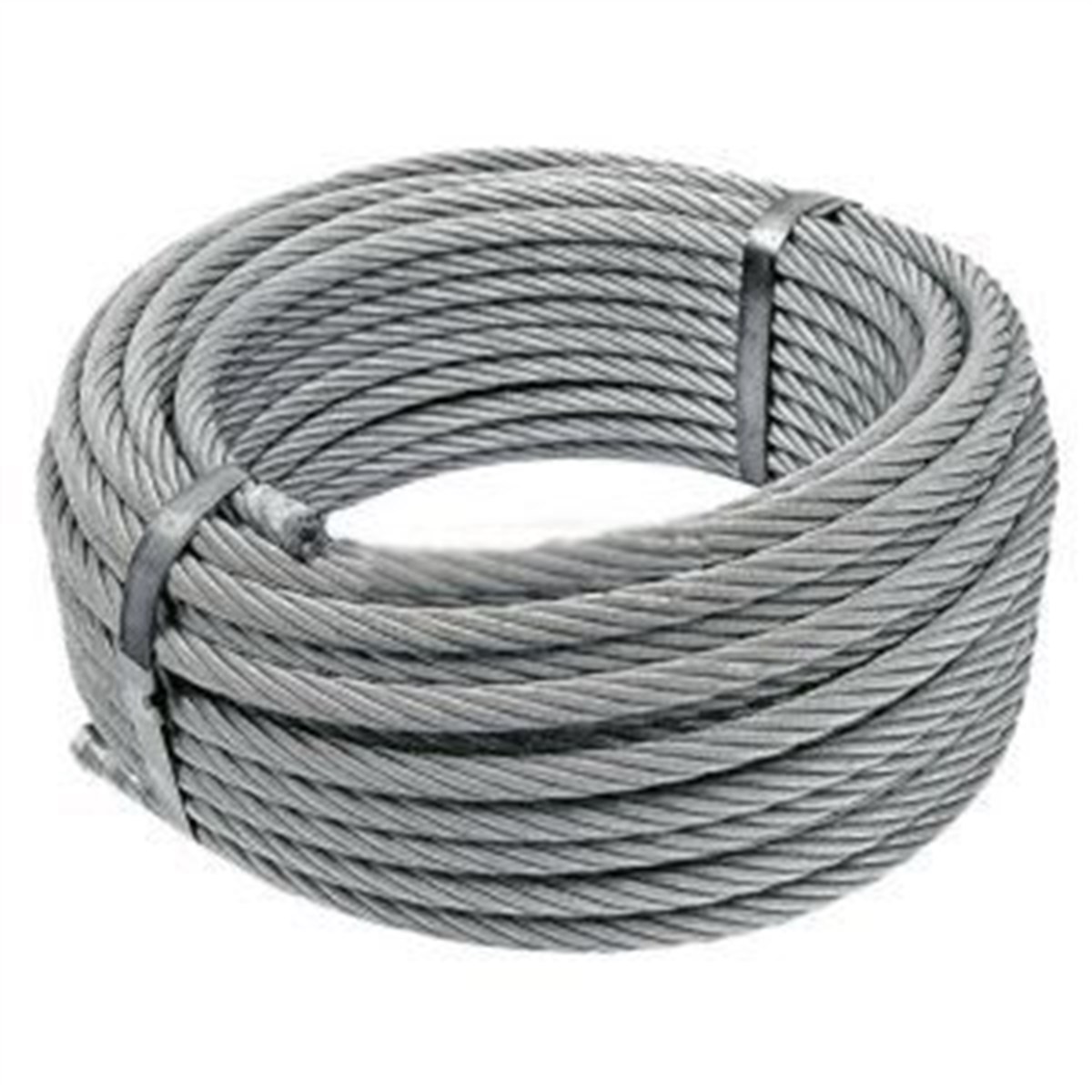 Fittings 1 Metre 5-7 mm İzoleli Çelik Halat 4 Adet klaments