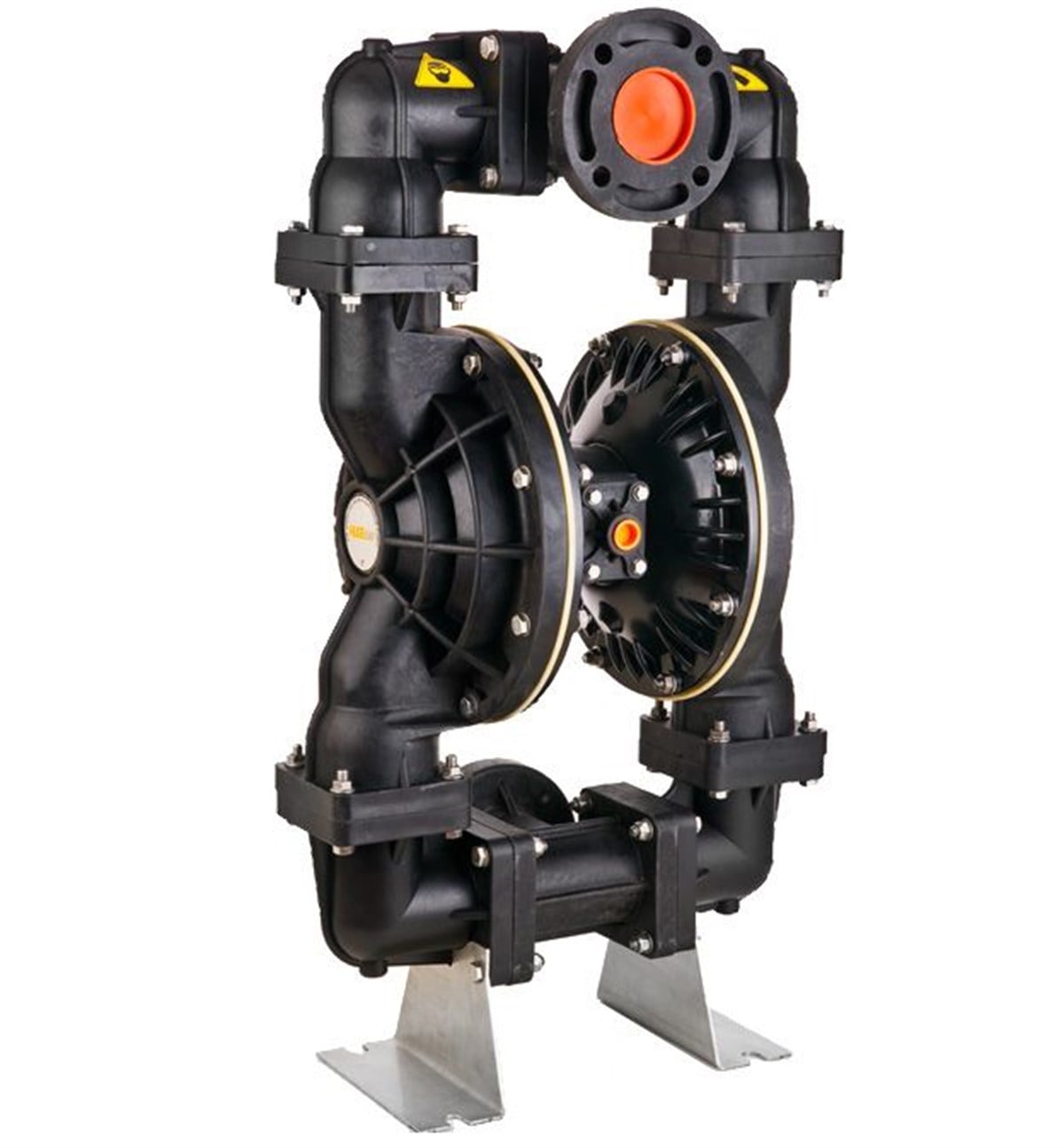 Huge Pump-Günalsan HP30 Plastik PVDF Gövdeli Havalı Diyaframlı Pompa 890 Litre/Dakika 7 Bar 3''