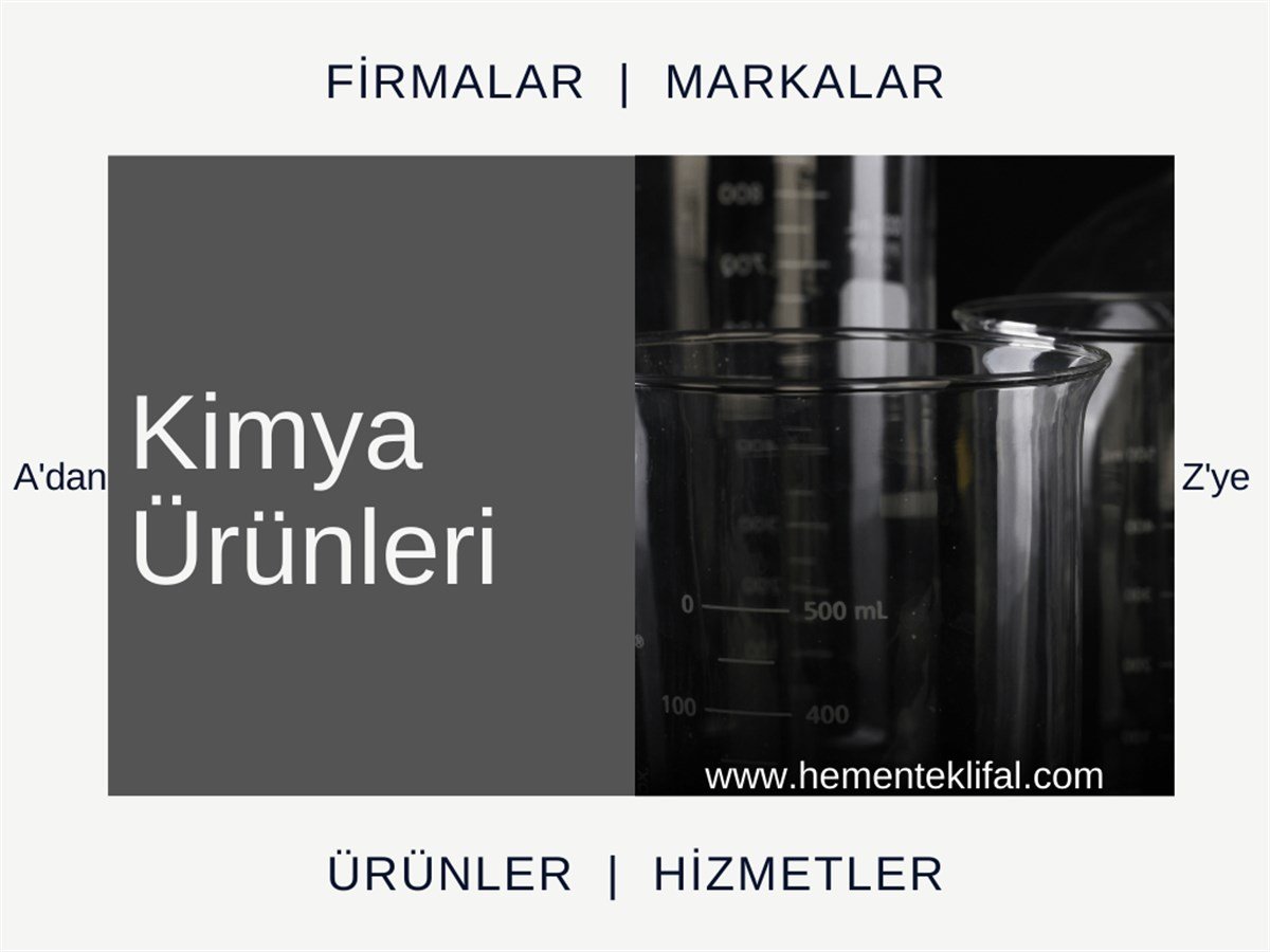 Kimyasallar
