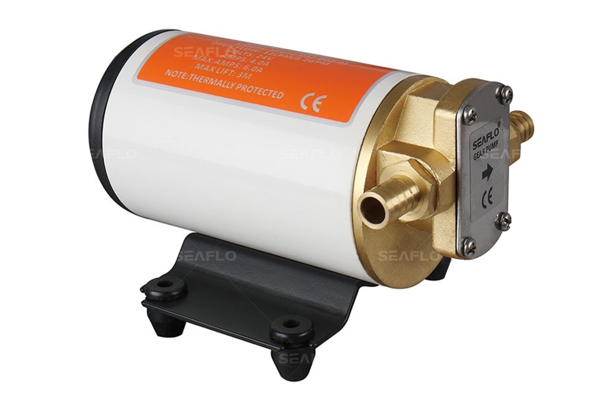 SR09708 24 Volt Dişli Yağ Aktarma Pompası 12 Litre/Dakika 3mss