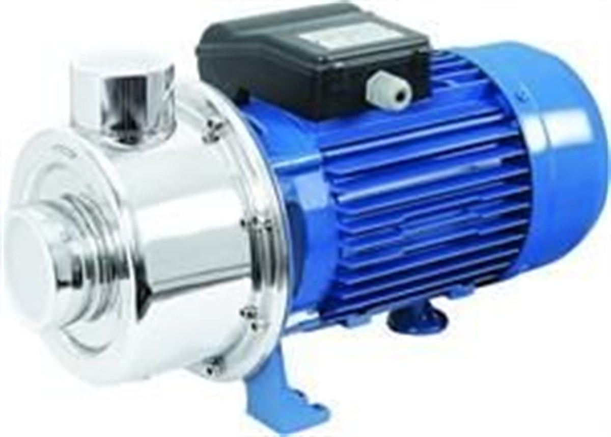 Sumak SMİNOX/A-200/2 Paslanmaz Santrifüj Pompa Açık Fanlı Monofaze (220 V) 2.2 Hp