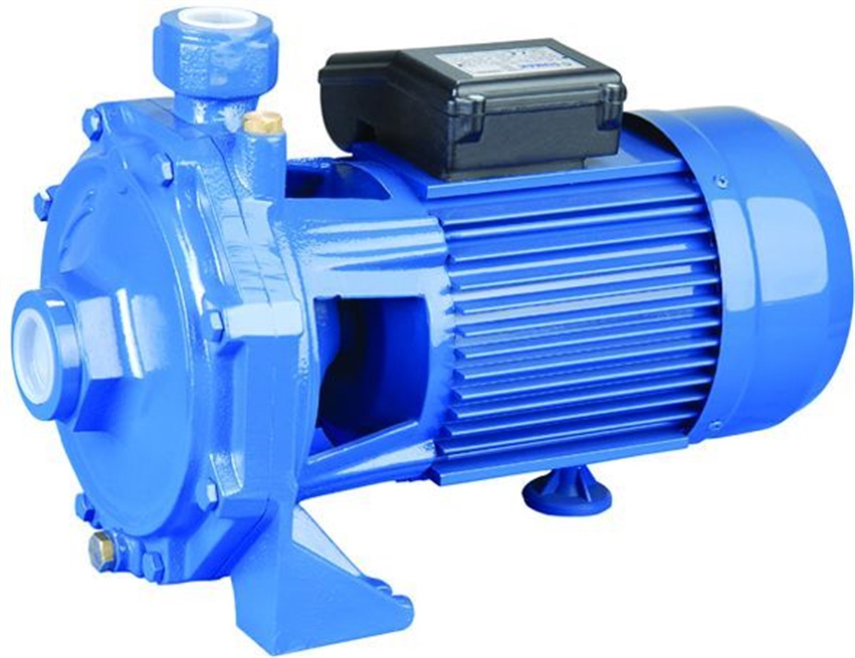 Sumak SMK220-S Sıcak Su Çift Kademeli Santrifüj Pompa 90°C Monofaze (220V) 2.2HP