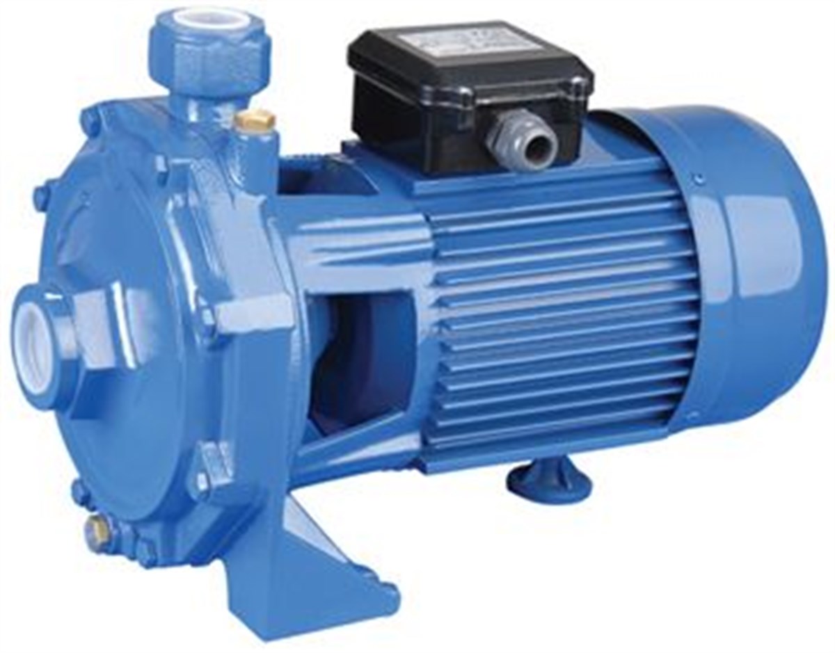 Sumak SMKT220-S Sıcak Su Çift Kademeli Santrifüj Pompa 90°C Trifaze (380V) 2.2HP