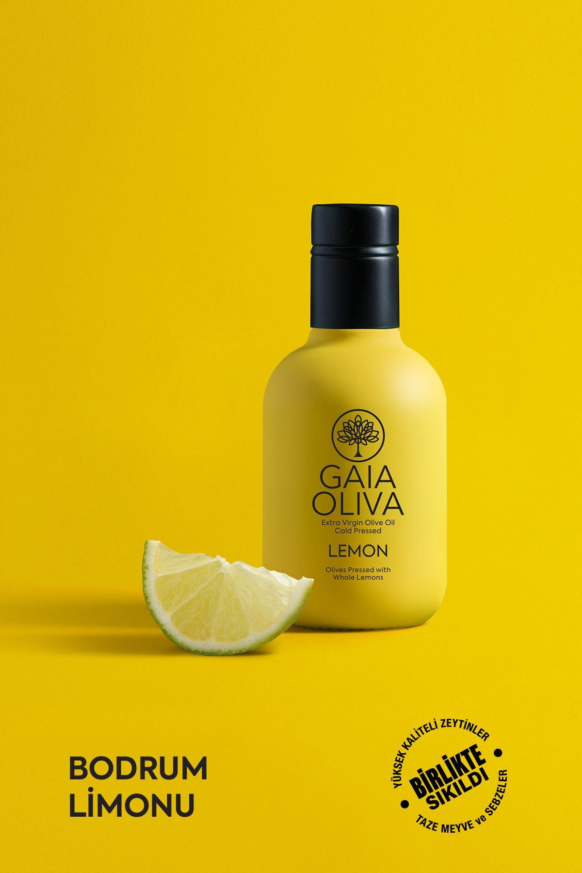Limon Çeşnili 250 ml Natürel Sızma Zeytinyağı