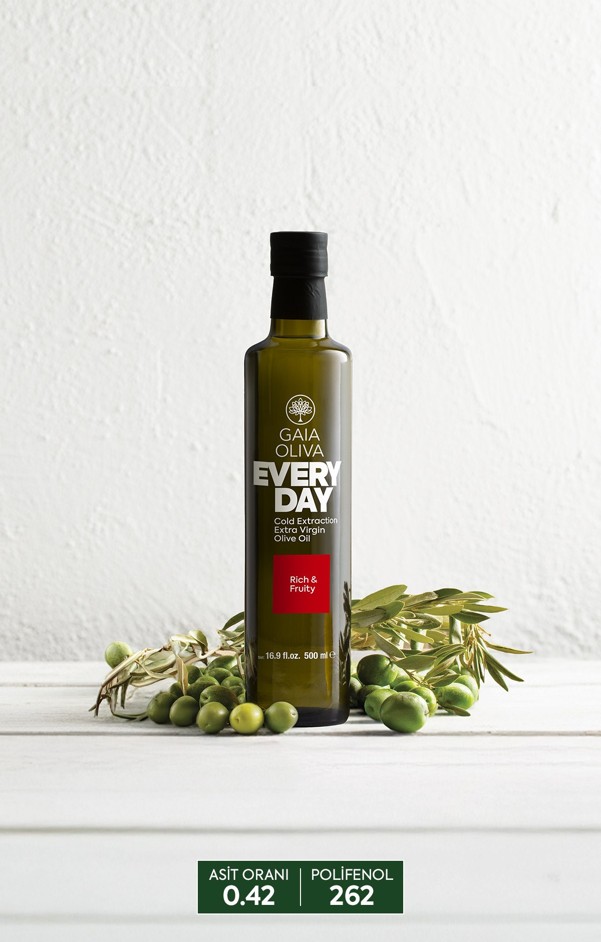 Everyday 500 ml Natürel Sızma Zeytinyağı