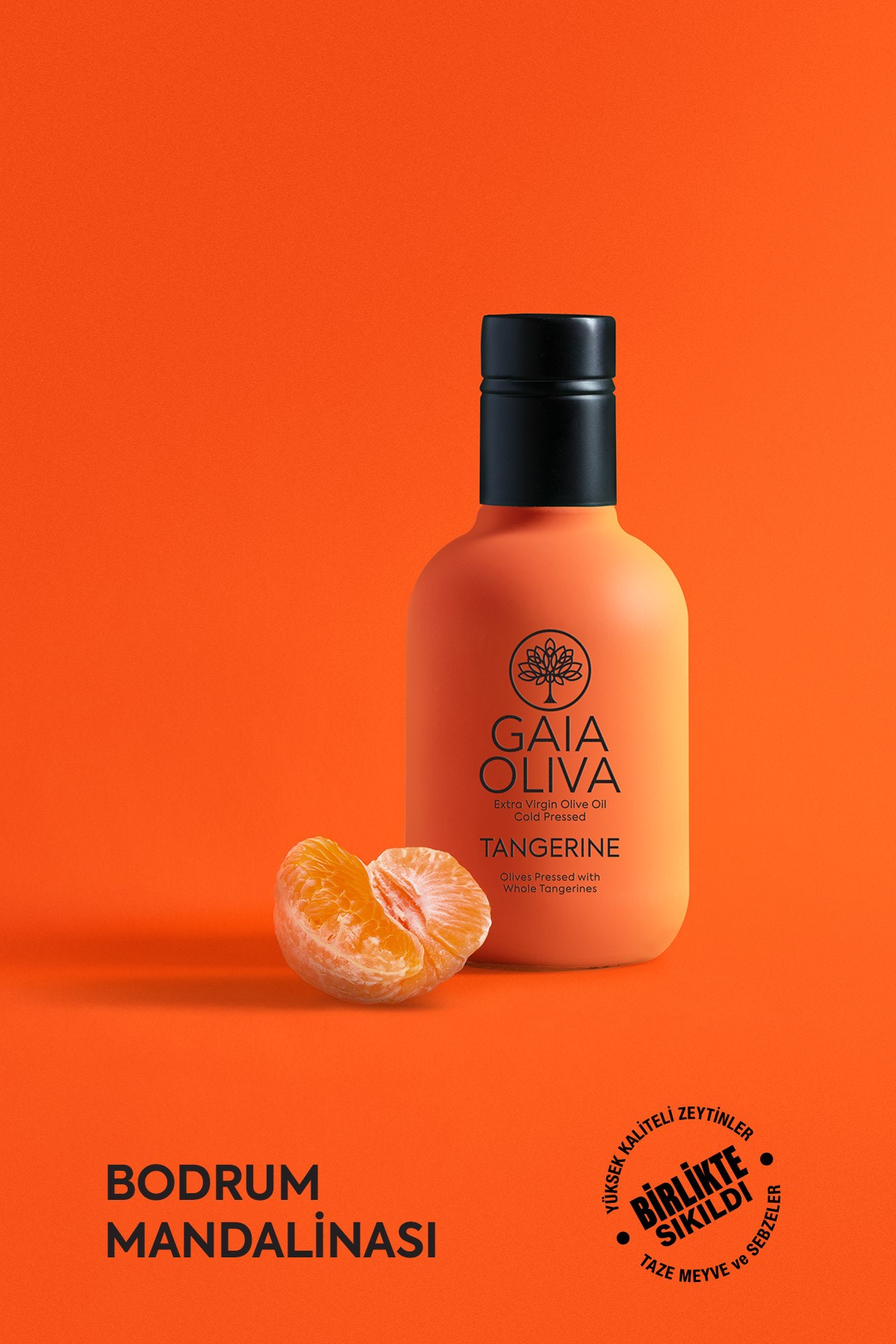 Mandalina Çeşnili 250 ml Natürel Sızma Zeytinyağı