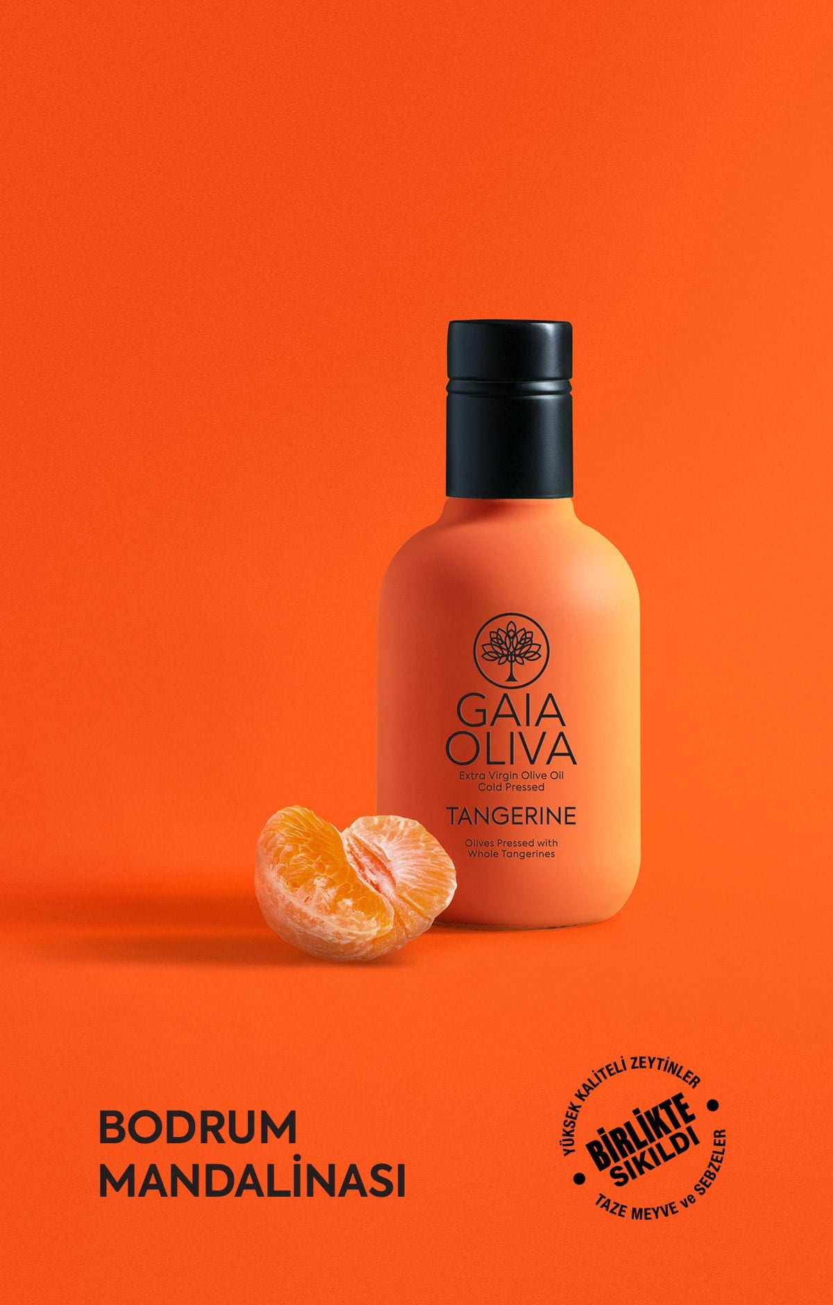 Mandalina Çeşnili 250 ml Natürel Sızma Zeytinyağı