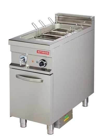 ARİSCO EMH912 MAKARNA HAŞLAMA MAKİNASI 425x900x900 SU DOLDURMA VE TAHLİYE VANALI DOLAPLI ELEKTRİKLİ PROFESYONEL  