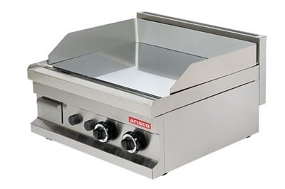 ARİSCO GG606 60 LIK GAZLI DÜZ IZGARA PLEYT DOĞALGAZ CE BELGELİ PROFESYONEL SERİ 