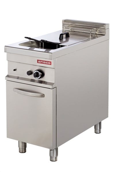 ARİSCO EF912 ELEKTRİKLİ FRİTÖZ 24 LT TAHLİYELİ DOLAPLI 90 LIK SERİ 