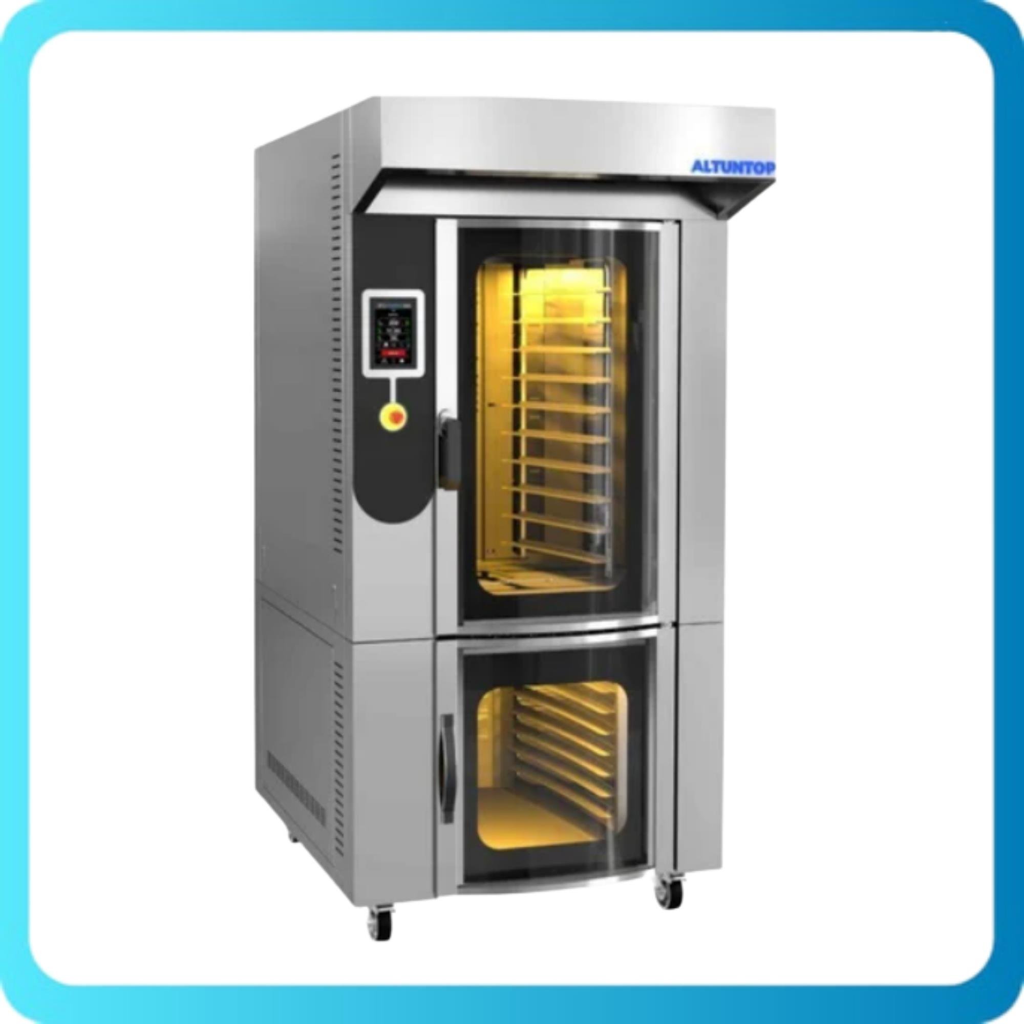 Altuntop 10 lu Döner Davlumbaz+Mayalandırma Konveksiyonel Elektrikli Fırın ATPD 40ALTUNTOPAltuntop 10 lu Döner Davlumbaz+Mayalandırma Konveksiyonel Elektrikli Fırın ATPD 40Patisserie FırınlarAltuntop 10 lu Döner Davlumbaz+Mayalandırma Konveksiyonel Elektrikli Fırın ATPD 40