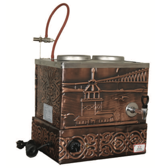 Anka 2 Demlikli Bakır Eko Çay Kazanı Elektrikli Çay Kazanı EBE2ANKAAnka 2 Demlikli Bakır Eko Çay Kazanı Elektrikli Çay Kazanı EBE22 Demlikli Çay KazanlarıAnka 2 Demlikli Bakır Eko Çay Kazanı Elektrikli Çay Kazanı EBE2