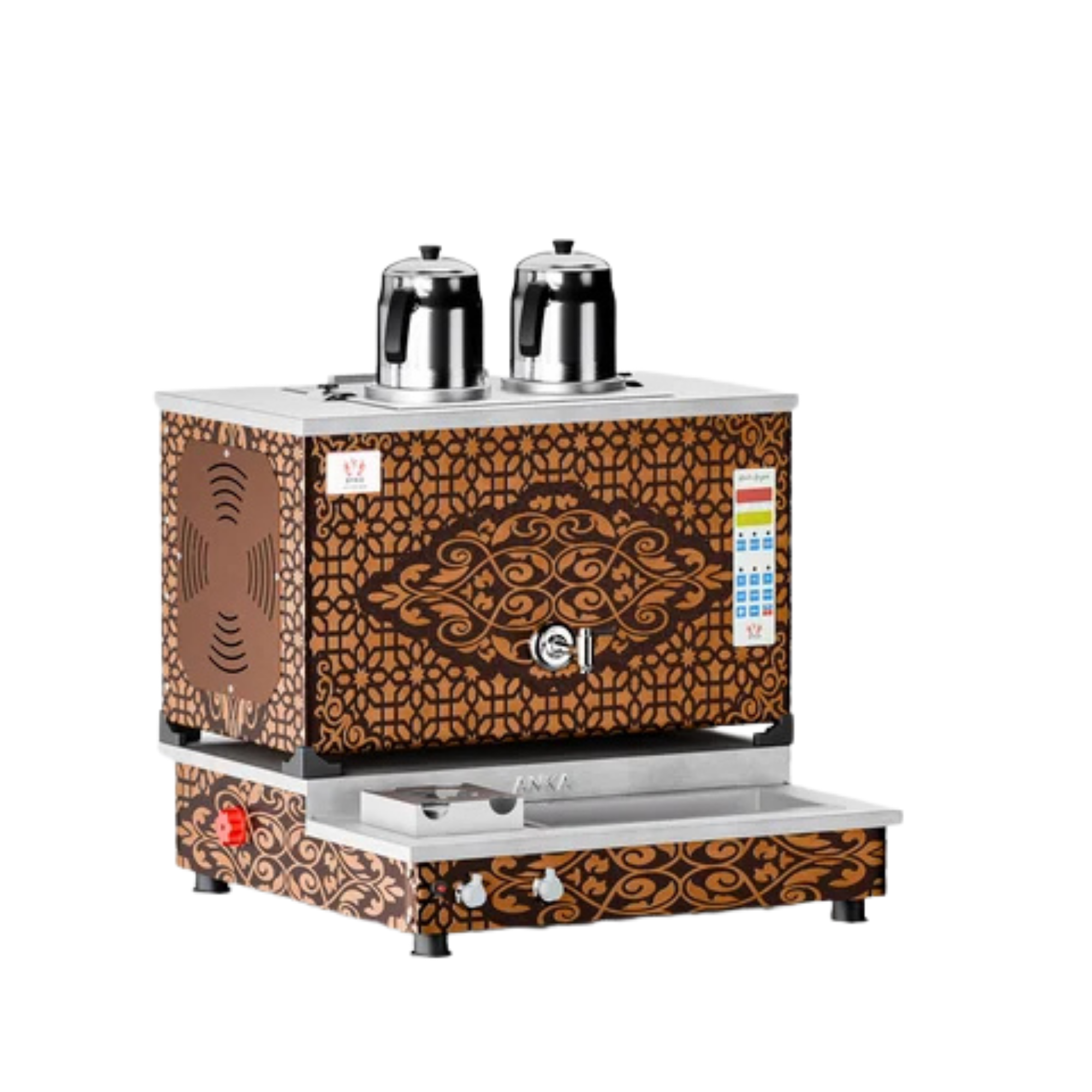 Anka Bakır Pro Plus Hibrit Smart Çay Makinesi APPO-S2ANKAAnka Bakır Pro Plus Hibrit Smart Çay Makinesi APPO-S22 Demlikli Çay KazanlarıAnka Bakır Pro Plus Hibrit Smart Çay Makinesi APPO-S2