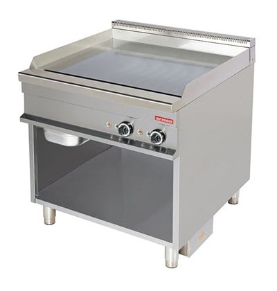 ARİSCO 80 LİK ELEKTRİKLİ  IZGARA ALT AÇIK DOLAPLI PLEYT  DÜZ YÜZEY EG921