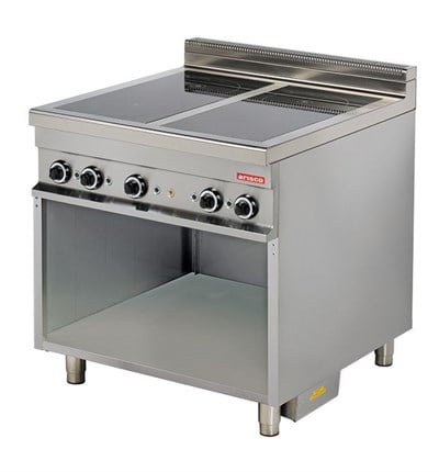 ARİSCO ELEKTRİKLİ KUZİNE 4 LÜ ISI CAMLI PLEYT FIRINSIZ ER921C 850*900*900 