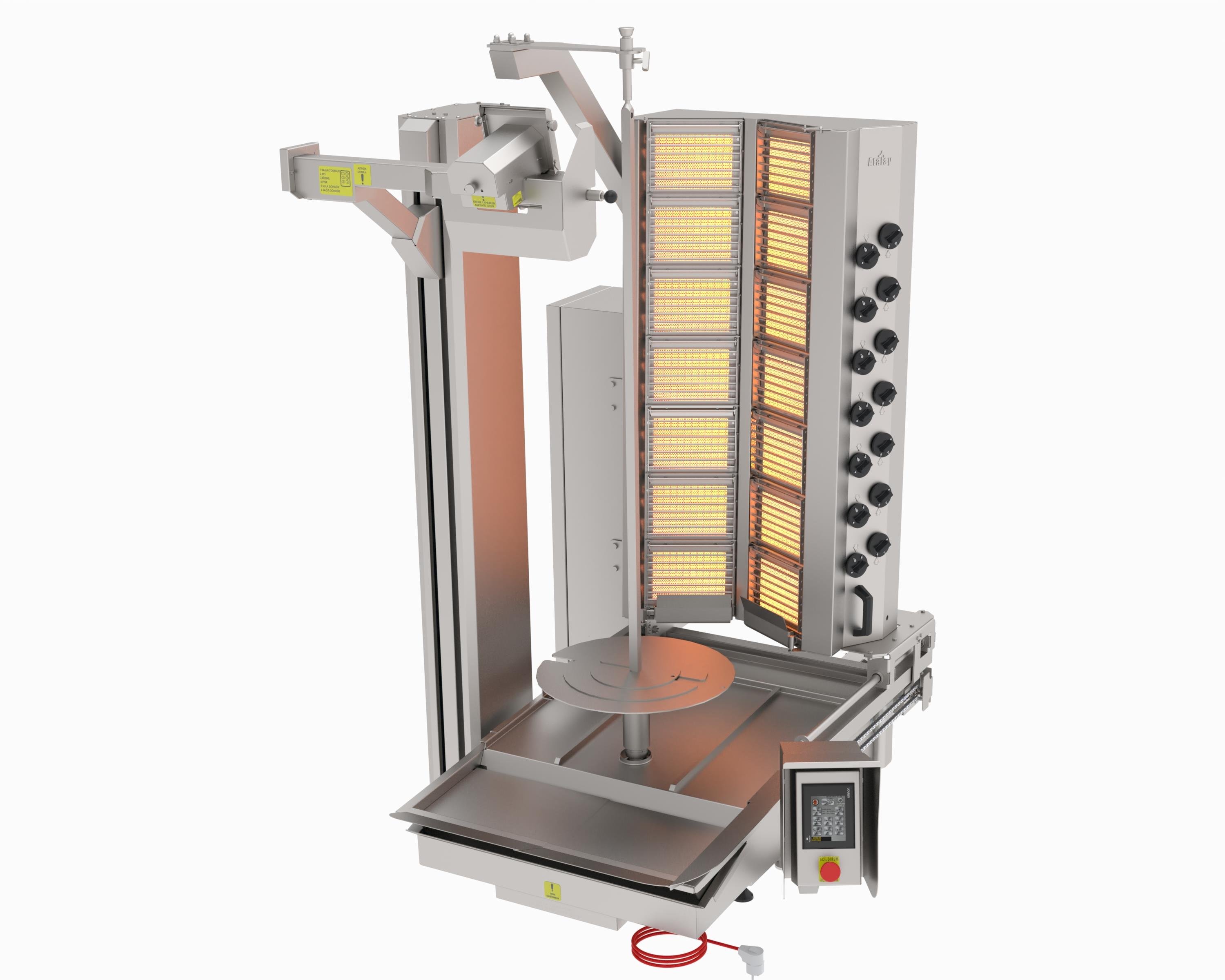 Atalay 14 Gözlü Döner Robotu Gazlı ADR-14GAtalay Endüstriyel Mutfak EkipmanlarıAtalay 14 Gözlü Döner Robotu Gazlı ADR-14GGazlı Döner RobotlarıAtalay 14 Gözlü Döner Robotu Gazlı ADR-14G
