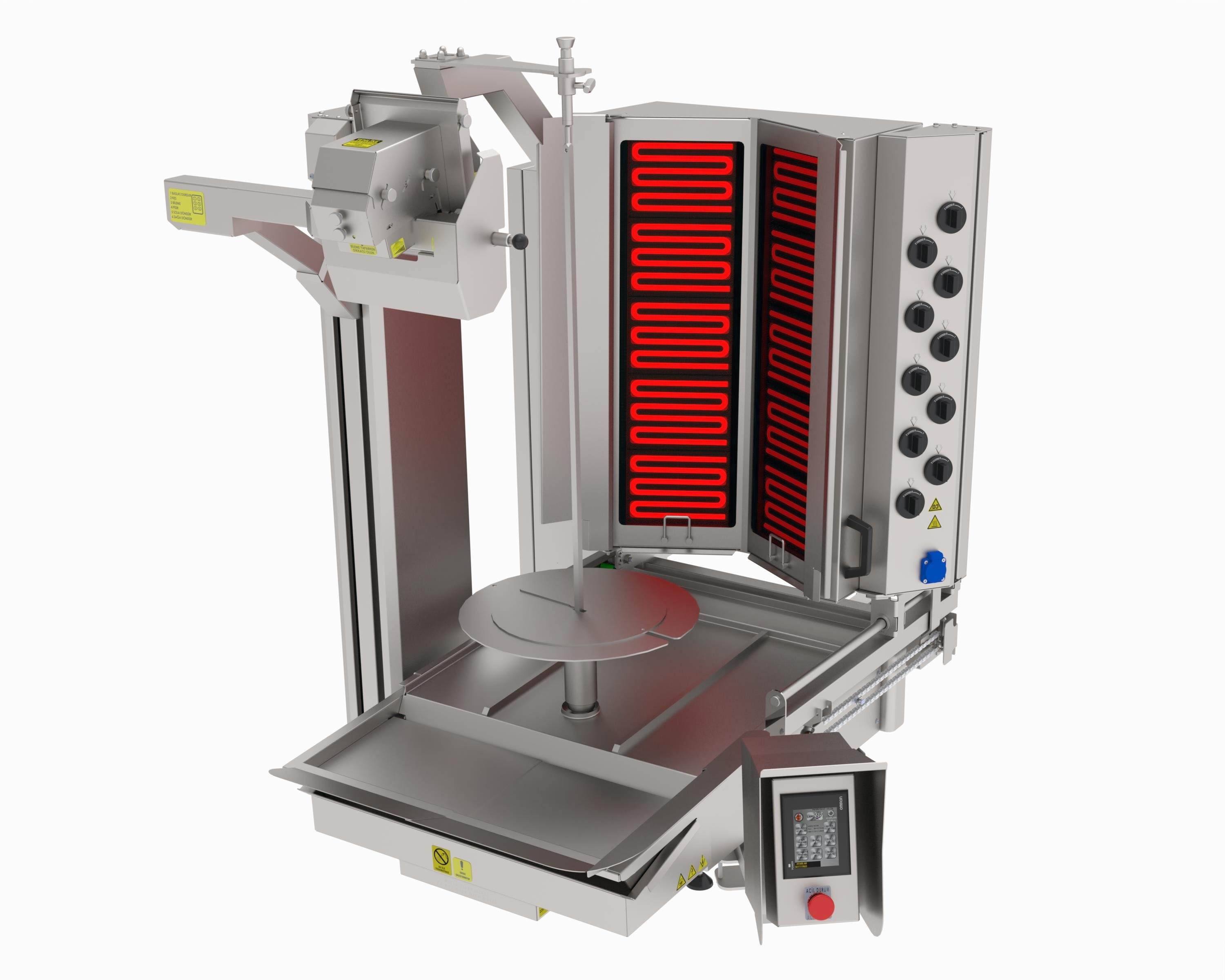 Atalay Döner Robotu 10 Gözlü Elektrikli Geniş Kesim ADR-10E-GKAtalay Endüstriyel Mutfak EkipmanlarıAtalay Döner Robotu 10 Gözlü Elektrikli Geniş Kesim ADR-10E-GKElektrikli Döner RobotlarıAtalay Döner Robotu 10 Gözlü Elektrikli Geniş Kesim ADR-10E-GK