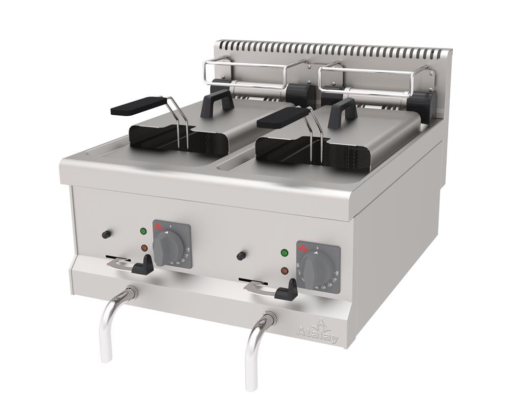 Atalay Elektrikli Fritöz 11 Litre Çiftli Fritöz 60x70x30 AEF-670Atalay Endüstriyel Mutfak EkipmanlarıAtalay Elektrikli Fritöz 11 Litre Çiftli Fritöz 60x70x30 AEF-670Elektrikli FritözlerAtalay Elektrikli Fritöz 11 Litre Çiftli Fritöz 60x70x30 AEF-670
