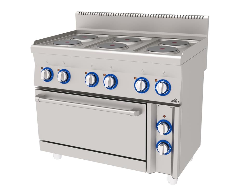 Atalay Kuzine 6 lı Elektrikli Fırınlı Kuzine 100x60x85 E AEK-1060Atalay Endüstriyel Mutfak EkipmanlarıAtalay Kuzine 6 lı Elektrikli Fırınlı Kuzine 100x60x85 E AEK-1060Elektrikli KuzinelerAtalay Kuzine 6 lı Elektrikli Fırınlı Kuzine 100x60x85 E AEK-1060
