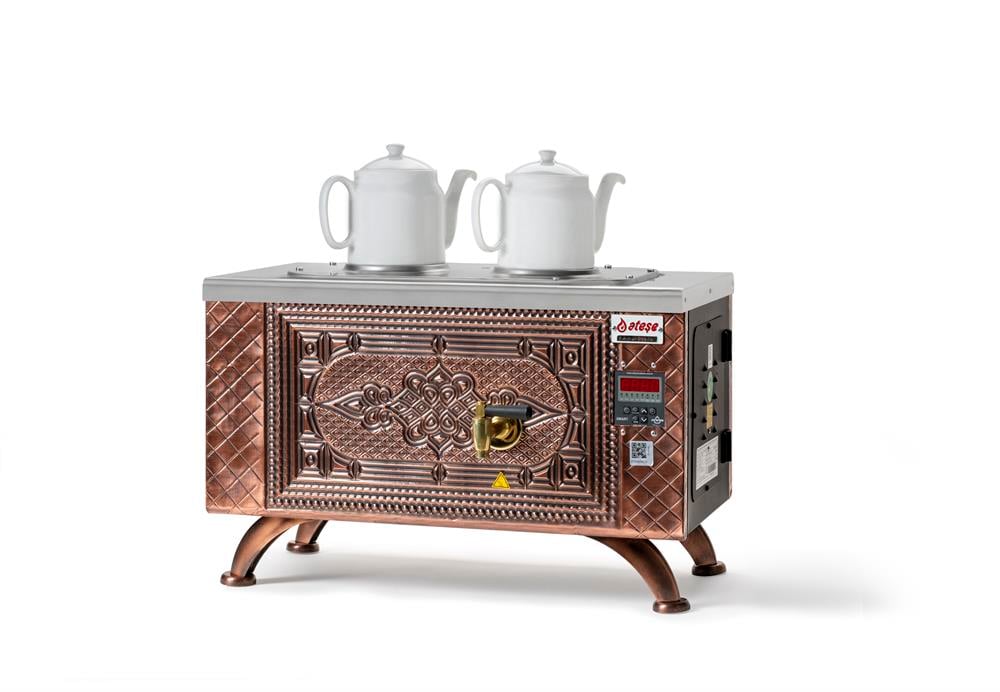 Efes Smart Elektrikli 2 Demlikli Çay Makinesi (Retro)AteşeAteşe Efes Smart Elektrikli 2 Demlikli Çay Makinesi (Retro)2 Demlikli Çay KazanlarıAteşe Efes Smart Elektrikli 2 Demlikli Çay Makinesi (Retro)