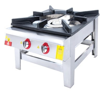 DRN 70X70 KOSAN OCAK ÇİFT YANIŞLI LPG VE GAZLI CE BELGELİ GAZMER ONAYLI 