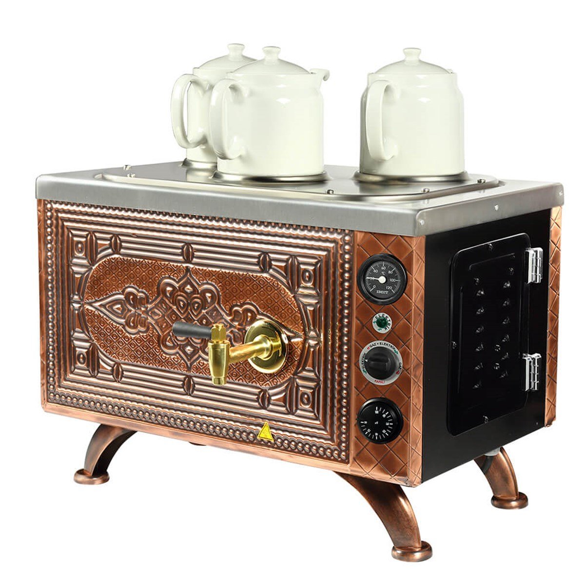 Efes Analog Elektrikli 3 Demlikli Çay Makinesi (Retro)AteşeEfes Analog Elektrikli 3 Demlikli Çay Makinesi (Retro)ÇAY KAZANLARIEfes Analog Elektrikli 3 Demlikli Çay Makinesi (Retro)