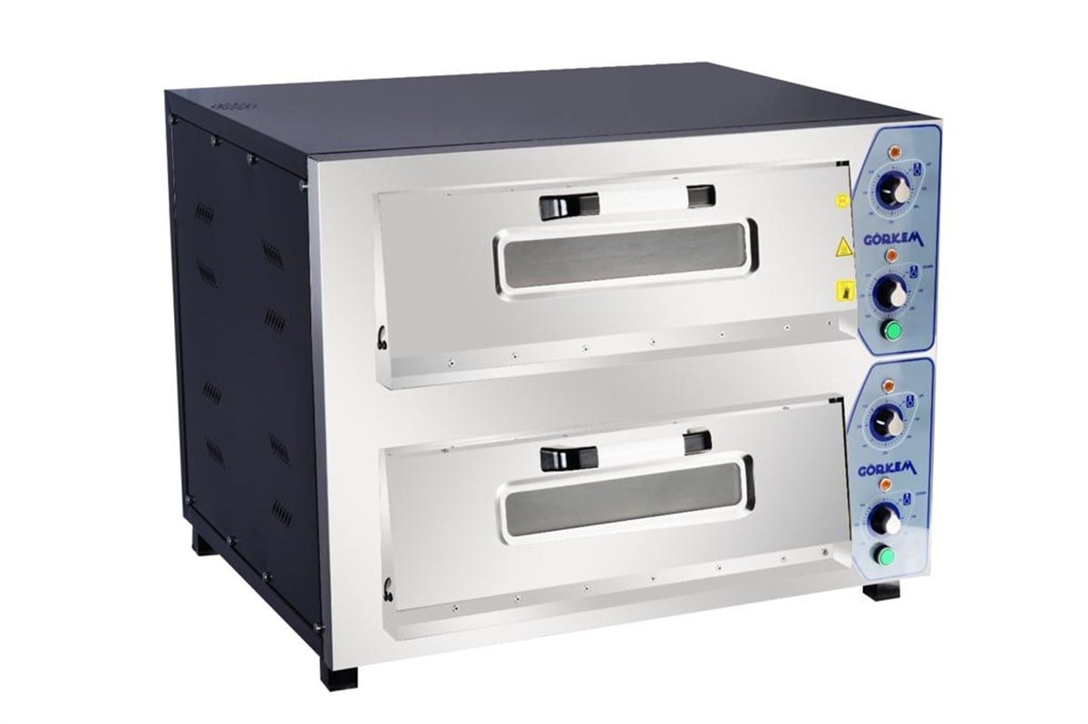 GÖRKEM Görkem Tek Katlı Pizza Fırını Elektrikli 30x30 8 Adet Pizza KapasiteliPİZZA FIRINLARIGörkem Tek Katlı Pizza Fırını Elektrikli 30x30 8 Adet Pizza Kapasiteli