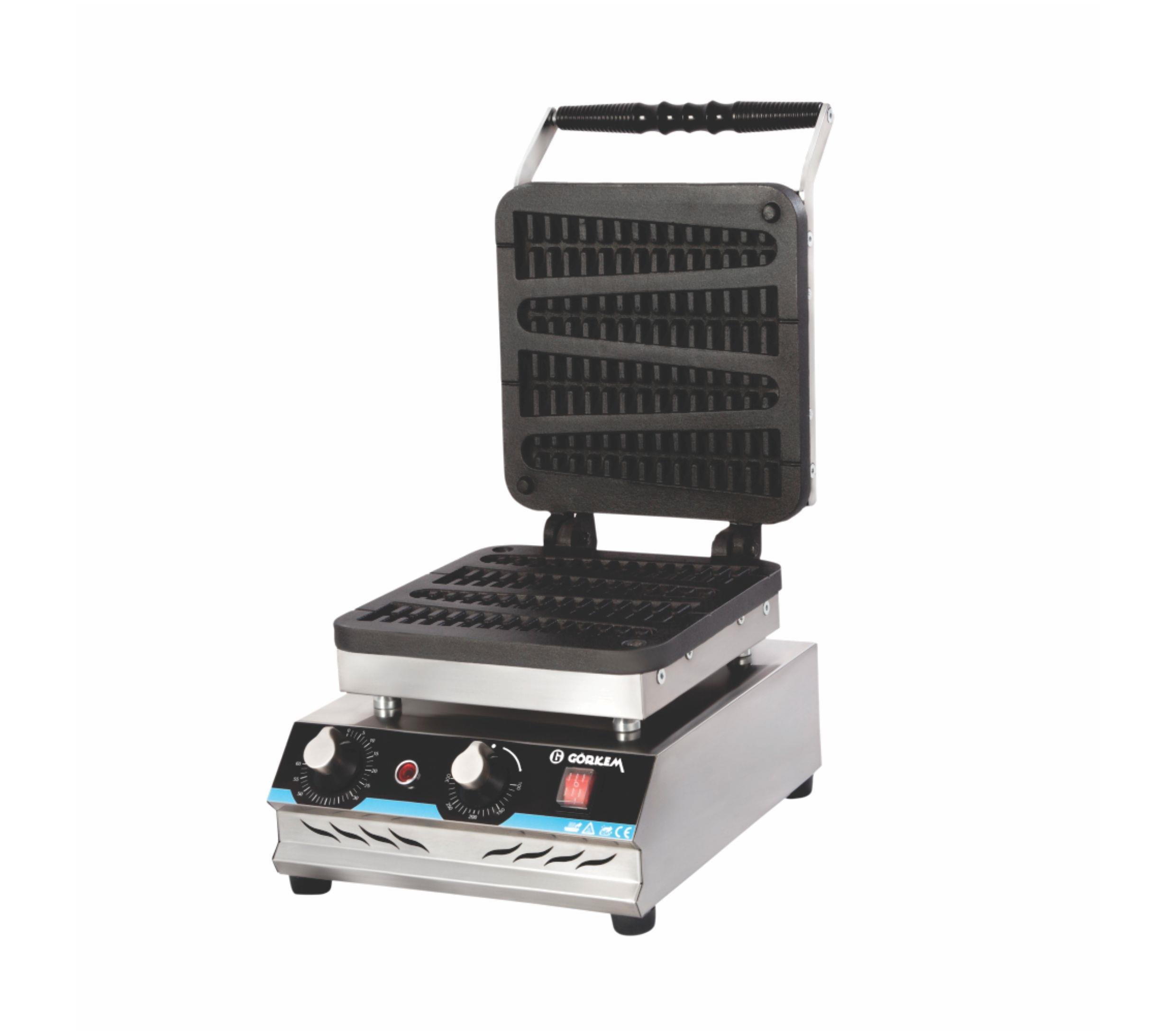 Görkem Tekli Çubuk Waffle Makinesi Elektrikli 1560GÖRKEM Görkem Tekli Çubuk Waffle Makinesi Elektrikli 1560Waffle MakineleriGörkem Tekli Çubuk Waffle Makinesi Elektrikli 1560