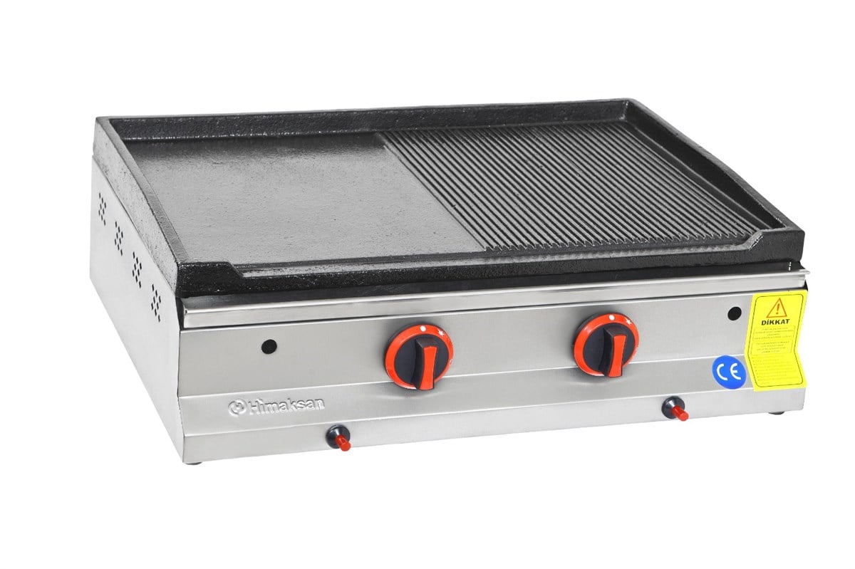 HİMAKSAN DÖKÜM IZGARA 70 CM LİK GAZLI VE LPG CE BELGELİ 70X46X20
