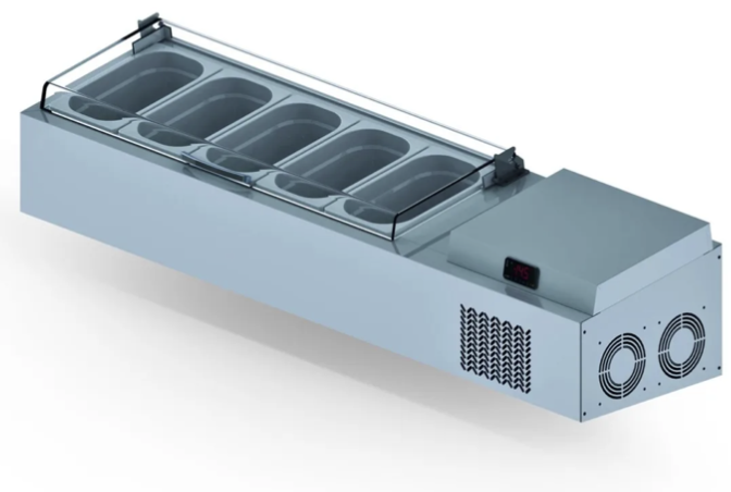 Iceinox Set Üstü Saladbar 5 Küvetli 132x34x30 cm VTP 132 PLICEINOXIceinox Set Üstü Saladbar 5 Küvetli 132x34x30 cm VTP 132 PLDondurma MakineleriIceinox Set Üstü Saladbar 5 Küvetli 132x34x30 cm VTP 132 PL