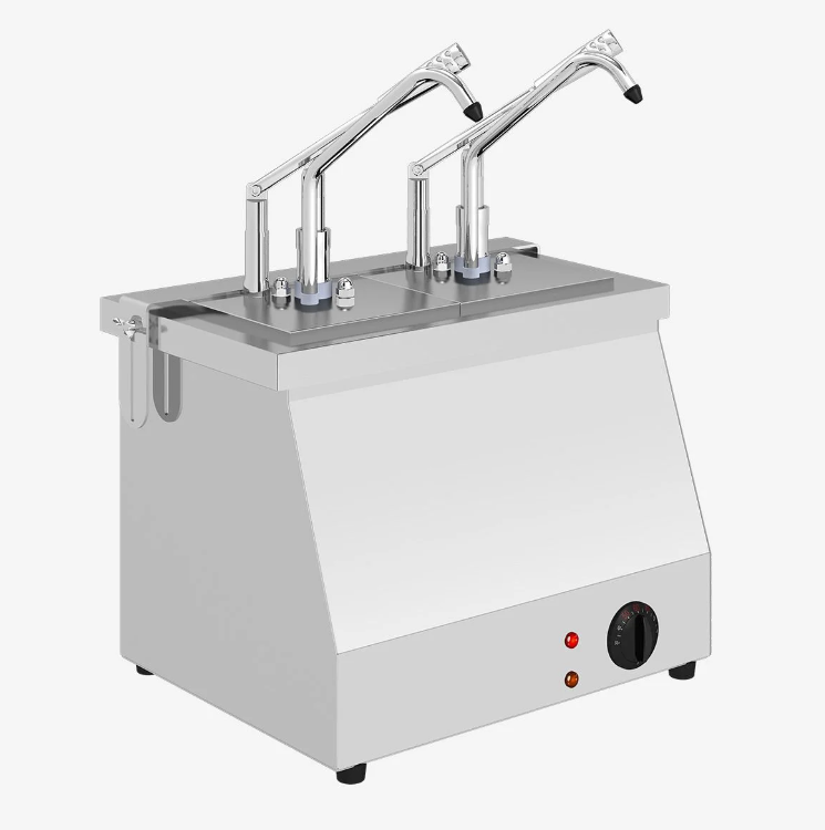 KALANDO Benmari Isıtmalı Paslanmaz Çelik 2'li 2x3 Litre Hazneli Sos Pompası GN 1/6KALANDOKALANDO Benmari Isıtmalı Paslanmaz Çelik 2'li 2x3 Litre Hazneli Sos Pompası GN 1/6Sos PompasıKALANDO Benmari Isıtmalı Paslanmaz Çelik 2'li 2x3 Litre Hazneli Sos Pompası GN 1/6