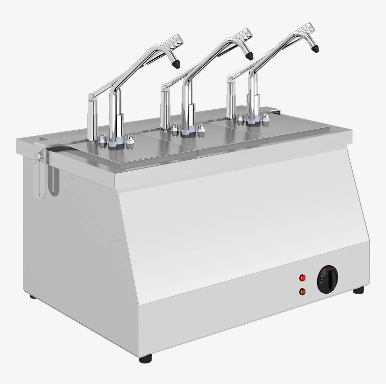 KALANDO Benmari Isıtmalı Paslanmaz Çelik 3'lü 3x5.25 Litre Hazneli Sos Pompası GN 1/4KALANDOKALANDO Benmari Isıtmalı Paslanmaz Çelik 3'lü 3x5.25 Litre Hazneli Sos Pompası GN 1/4Sos PompasıKALANDO Benmari Isıtmalı Paslanmaz Çelik 3'lü 3x5.25 Litre Hazneli Sos Pompası GN 1/4