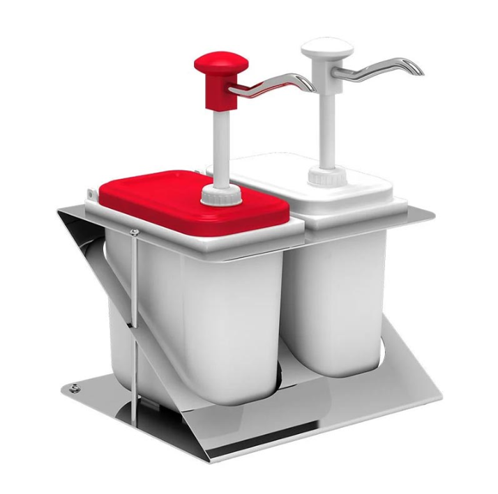 KALANDO Paslanmaz Çelik 2 Kollu 2x1.9 Litre Z Standlı Sos PompasıKALANDOKALANDO Paslanmaz Çelik 2 Kollu 2x1.9 Litre Z Standlı Sos PompasıSos PompasıKALANDO Paslanmaz Çelik 2 Kollu 2x1.9 Litre Z Standlı Sos Pompası