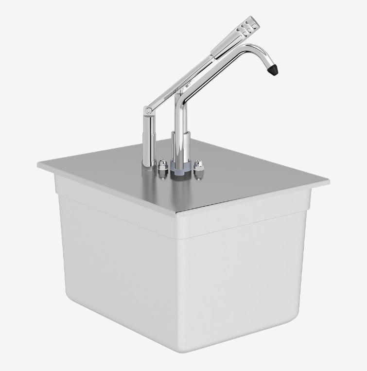 KALANDO Paslanmaz Çelik Gastronorm Kollu 11 Litre Sos Pompası GN 1/2KALANDOKALANDO Paslanmaz Çelik Gastronorm Kollu 11 Litre Sos Pompası GN 1/2Sos PompasıKALANDO Paslanmaz Çelik Gastronorm Kollu 11 Litre Sos Pompası GN 1/2