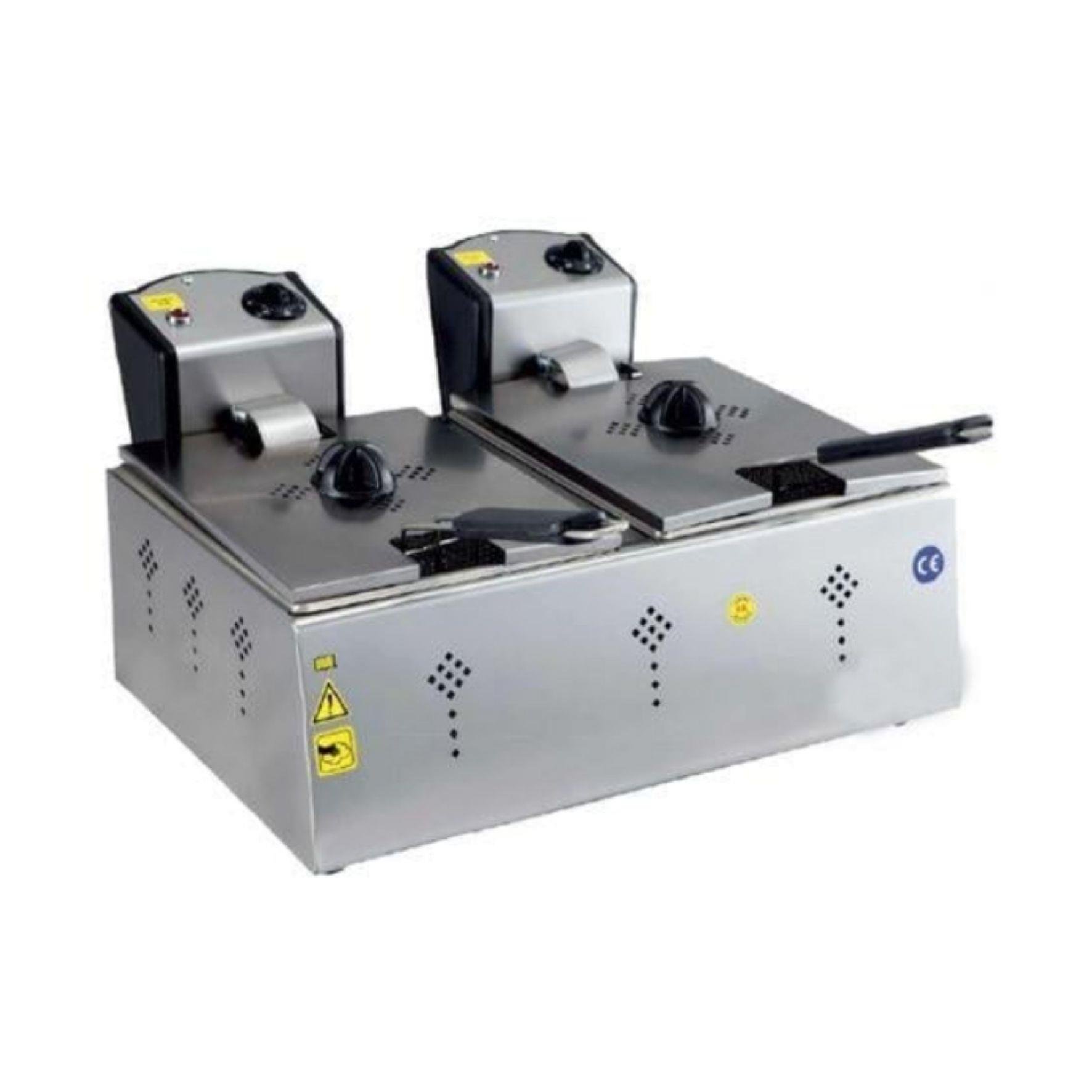 Karacasan Elektrikli Ekonomik Fritöz 8+8 Litre 66x45x20 cm KRCS-EFE 88KARACASANKaracasan Elektrikli Ekonomik Fritöz 8+8 Litre 66x45x20 cm KRCS.EFE.88Ekonomik FritözlerKaracasan Elektrikli Ekonomik Fritöz 8+8 Litre 66x45x20 cm KRCS.EFE.88