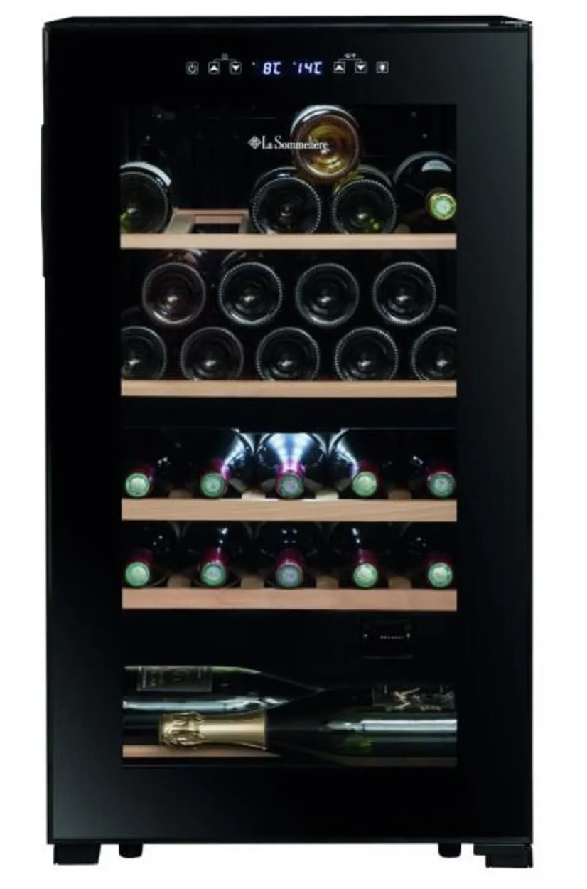La Sommeliere Service Solo Şarap Dolabı, 32 Şişe Kapasiteli SLS32DZBLLa SommelièreLa Sommeliere Service Solo Şarap Dolabı, 32 Şişe Kapasiteli SLS32DZBLŞarap Soğutma DolaplarıLa Sommeliere Service Solo Şarap Dolabı, 32 Şişe Kapasiteli SLS32DZBL