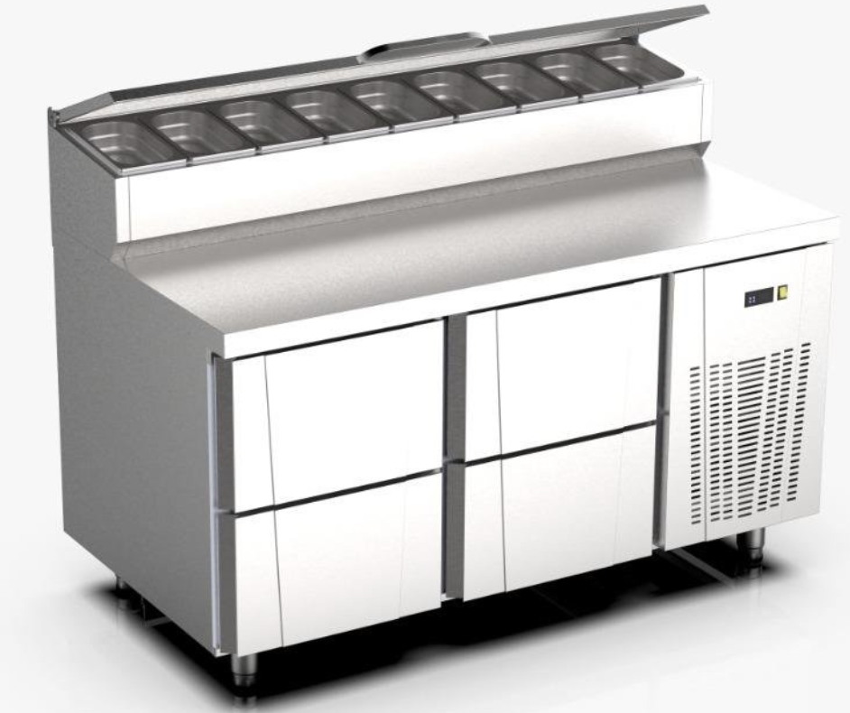 Ndustrio Tezgah Tip Make-Up Buzdolabı 4 Çekmeceli  MUR-72-4DNDUSTRİONdustrio Tezgah Tip Make-Up Buzdolabı 4 Çekmeceli  MUR-72-4DPizza Hazırlık BuzdolaplarıNdustrio Tezgah Tip Make-Up Buzdolabı 4 Çekmeceli  MUR-72-4D