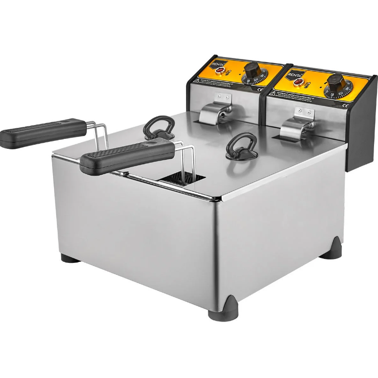 Remta 3x2 Litre Çift Kapaklı Fritöz Elektrikli R92REMTARemta 3x2 Litre Çift Kapaklı Fritöz Elektrikli R92FRİTÖZLERRemta 3x2 Litre Çift Kapaklı Fritöz Elektrikli R92