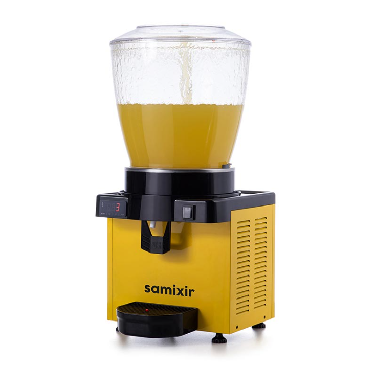 Samixir S22 Panaromik Dijital Soğuk İçecek Dispenseri, 22 Litre SarıSAMİXİRSamixir S22 Panaromik Dijital Soğuk İçecek Dispenseri 22 Litre SarıŞerbet - Ayran MakineleriSamixir S22 Panaromik Dijital Soğuk İçecek Dispenseri 22 Litre Sarı