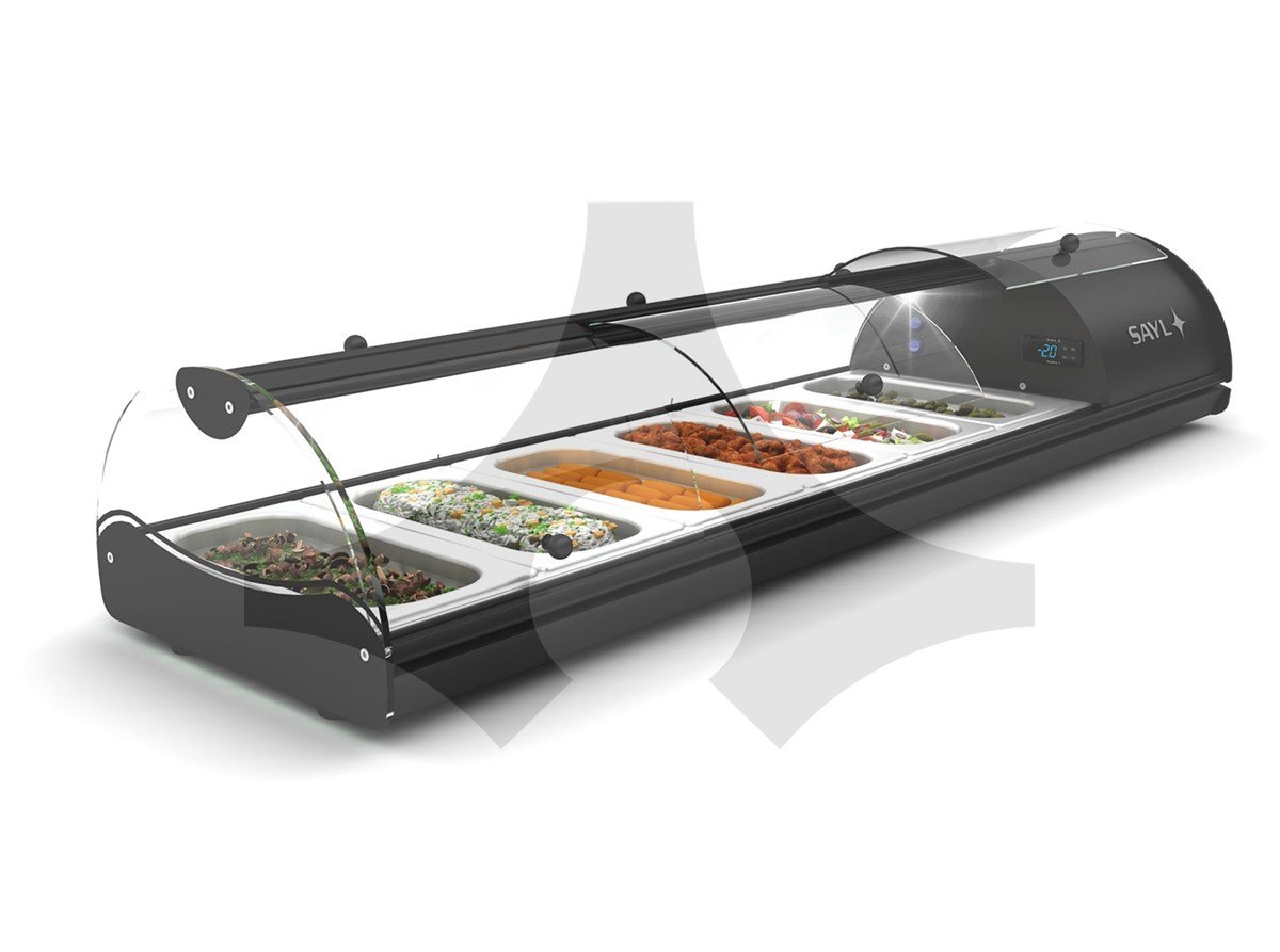 Sayl SELF SERVICE LINE- TAPAS/CUBA GN/PLANA- S4N Soğutmalı Set Üstü Saladbar GN 4x1/3-40 KapasiteliSAYLSayl SELF SERVICE LINE- TAPAS/CUBA GN/PLANA- S4N Soğutmalı Set Üstü Saladbar GN 4x1/3-40 KapasiteliSET ÜSTÜ SALADBAR Sayl SELF SERVICE LINE- TAPAS/CUBA GN/PLANA- S4N Soğutmalı Set Üstü Saladbar GN 4x1/3-40 Kapasiteli