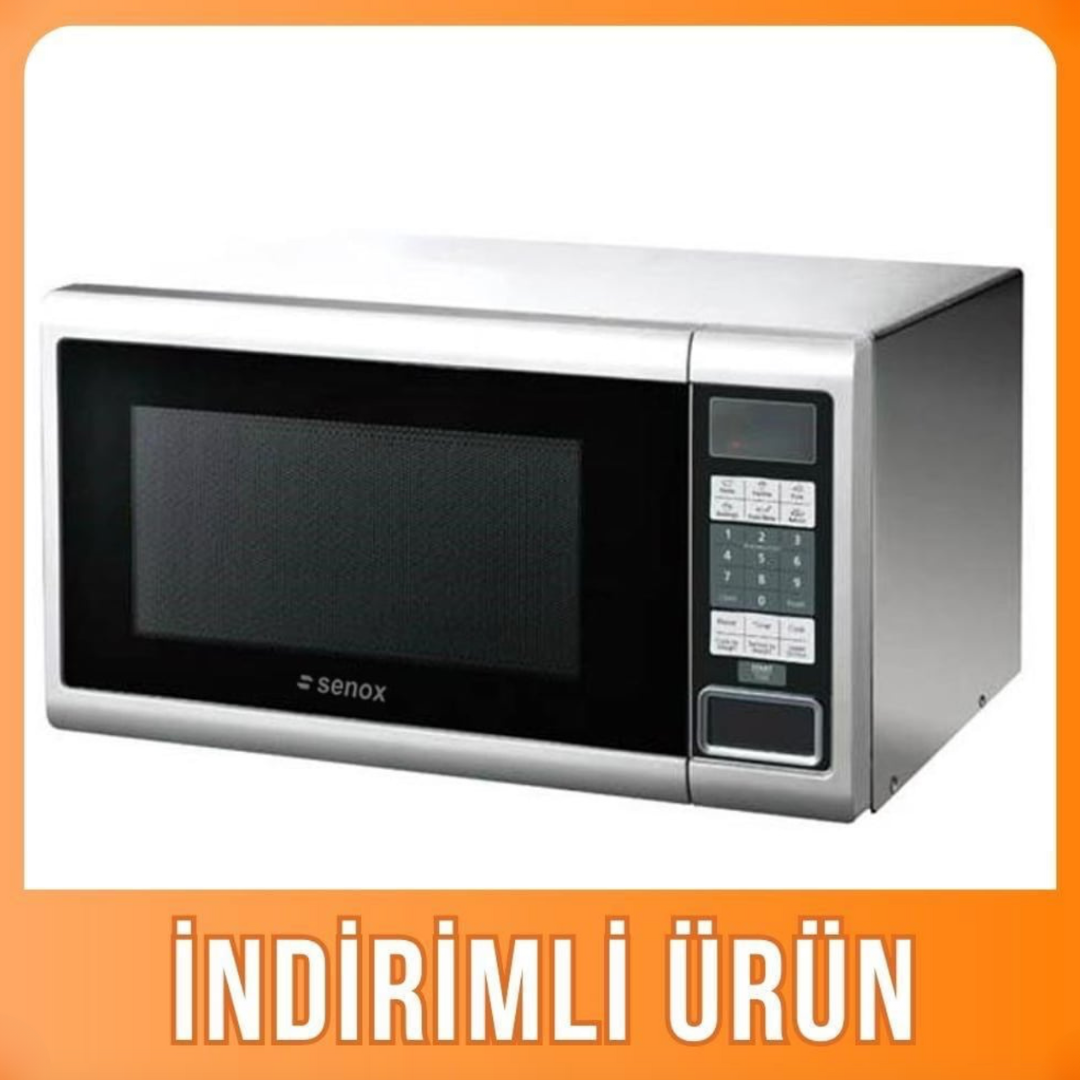 Şenox Mikrodalga Fırın 30 Litre Kapasiteli MC30SENOXŞenox Mikrodalga Fırın 30 Litre Kapasiteli MC30Mikrodalga FırınlarŞenox Mikrodalga Fırın 30 Litre Kapasiteli MC30