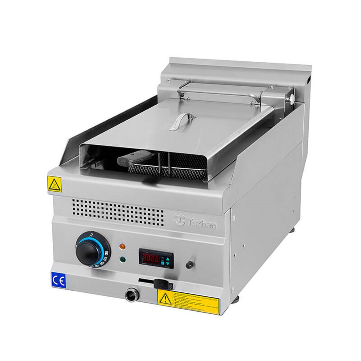 Turhan Çelik 40x70x30 Tekli Elektrikli Dijital Fritöz 700 SerisiTURHAN ÇELİKTurhan Çelik 40x70x30 Tekli Elektrikli Dijital Fritöz 700 SerisiElektrikli FritözlerTurhan Çelik 40x70x30 Tekli Elektrikli Dijital Fritöz 700 Serisi