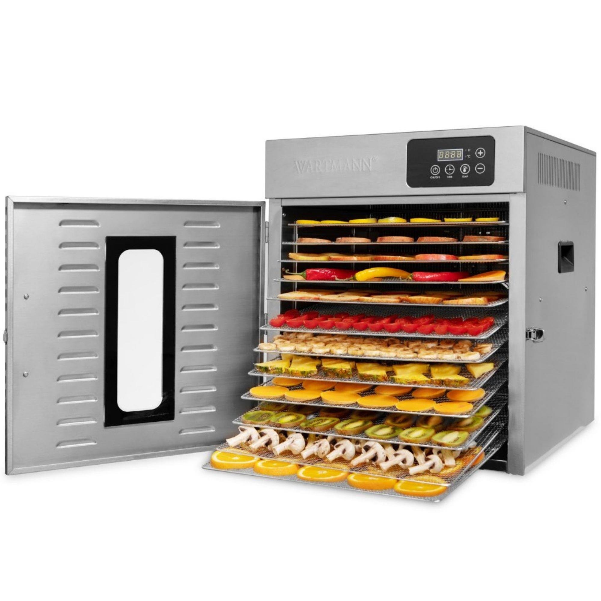 Wartmann 12 Tepsili Dijital Paslanmaz Meyve ve Sebze kurutucu WM-1912-DHWartmannWartmann 12 Tepsili Dijital Paslanmaz Meyve ve Sebze kurutucu WM-1912-DHMEYVE KURUTMA MAKİNELERİWartmann 12 Tepsili Dijital Paslanmaz Meyve ve Sebze kurutucu WM-1912-DH