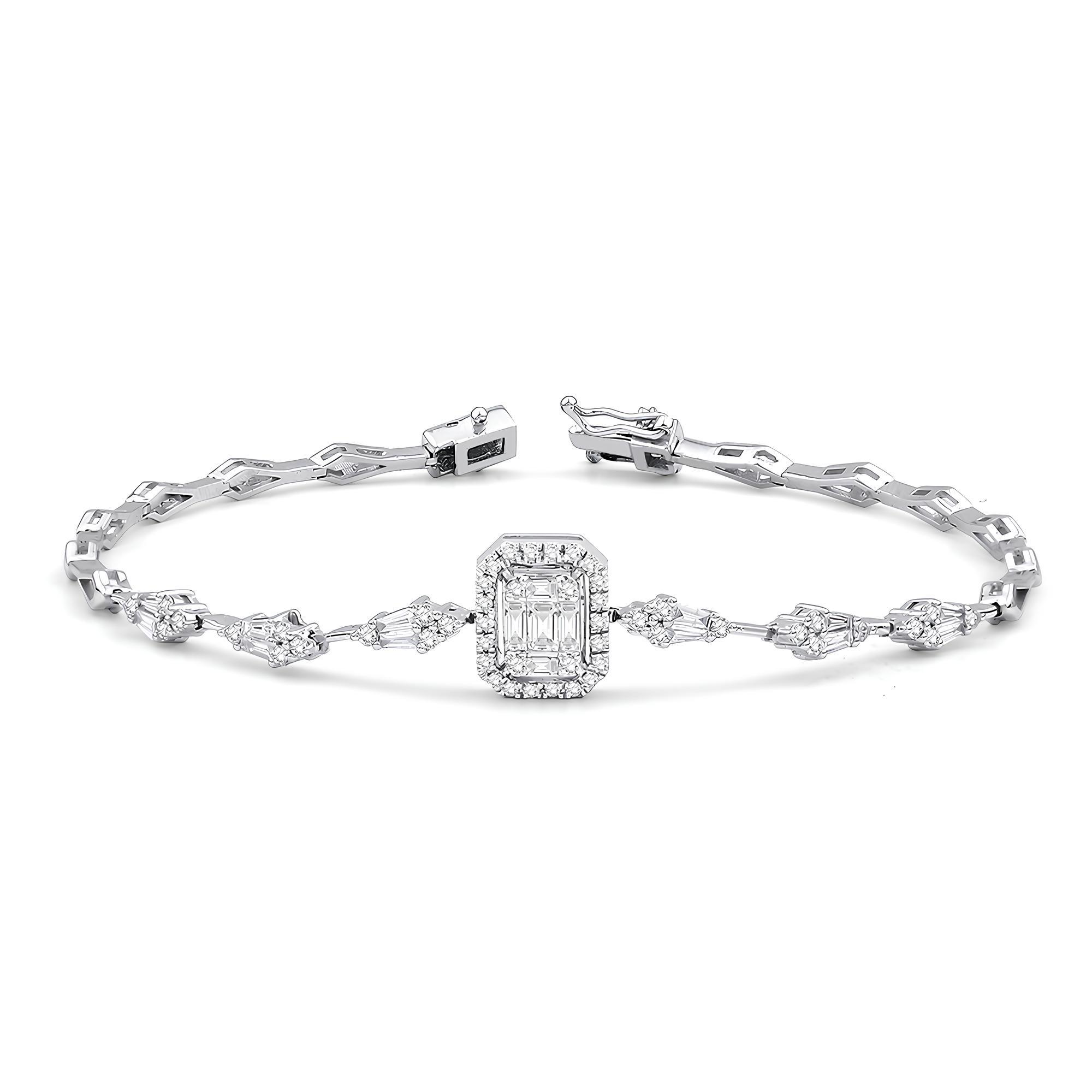 0.79 Karat Pırlanta Bileklik