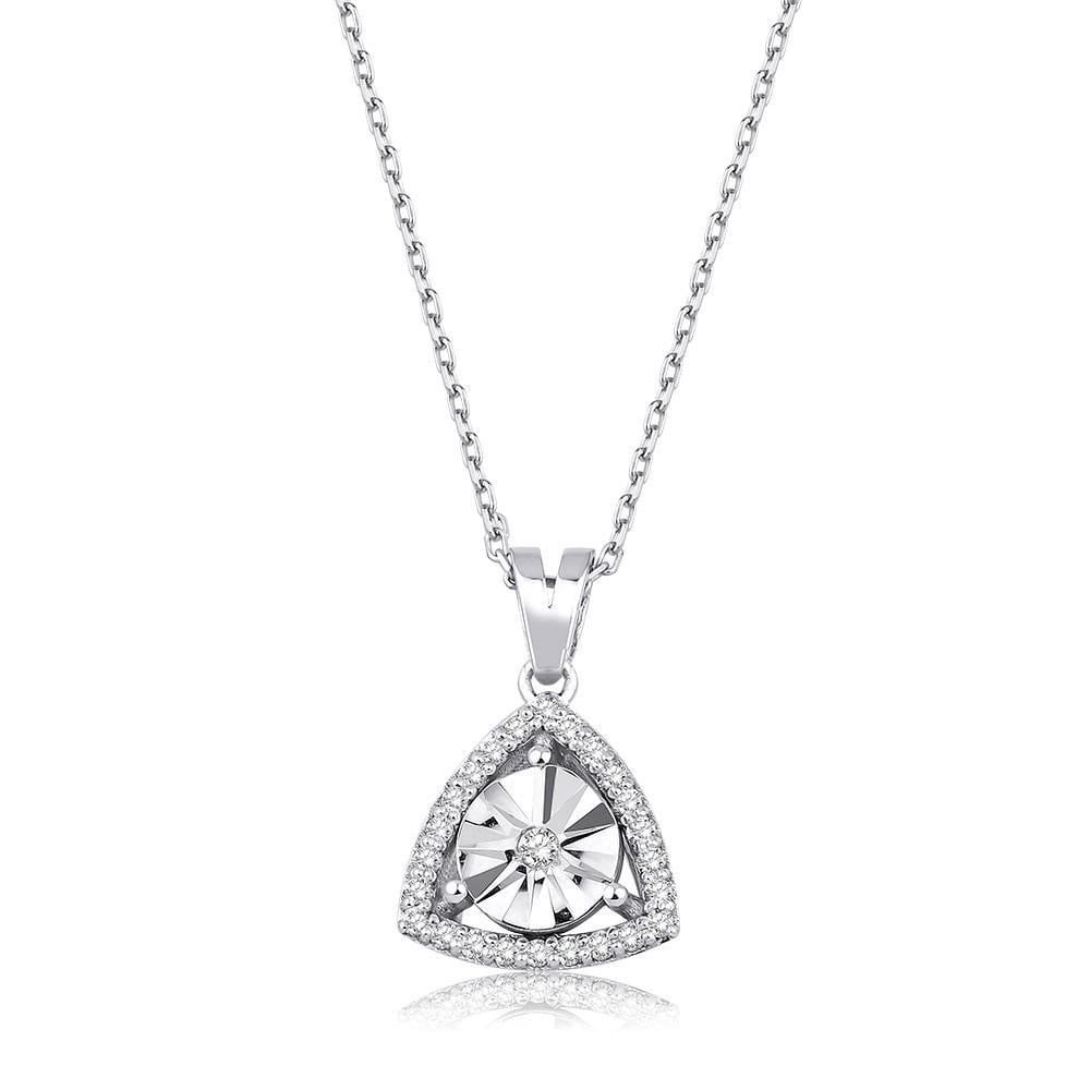 0.10 Ct Pırlanta Tasarım Kolye