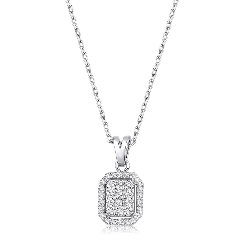 0.15  Ct Pırlanta Tasarım Kolye