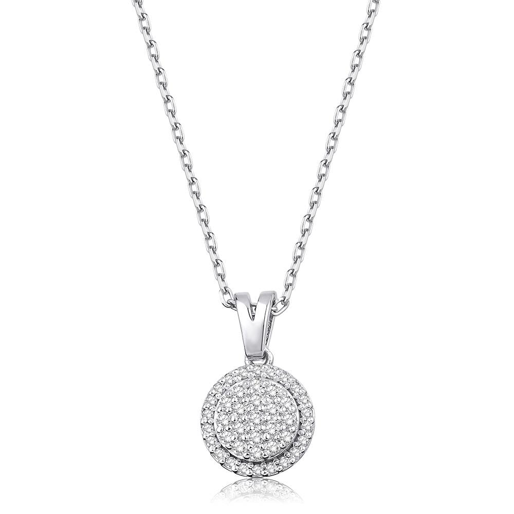 0.18  Ct Pırlanta Tasarım Kolye